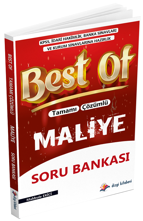 Dizgi Kitap Best Of Tamamı Çözümlü Maliye Soru Bankası 2025 Makbule Ekici