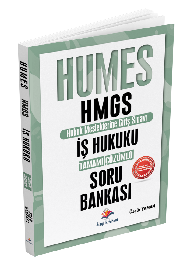 Dizgi Kitap Yayınları 2025 Humes HMGS İş Hukuku Tamamı Çözümlü Soru Bankası