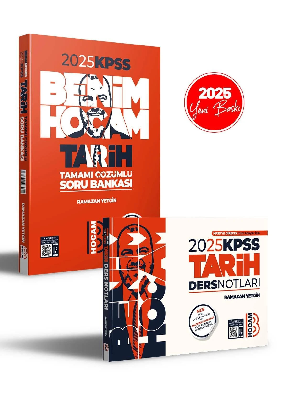2025 KPSS Tarih Ders Notları ve Tamamı Çözümlü Soru Bankası Seti Benim Hocam Yayınları