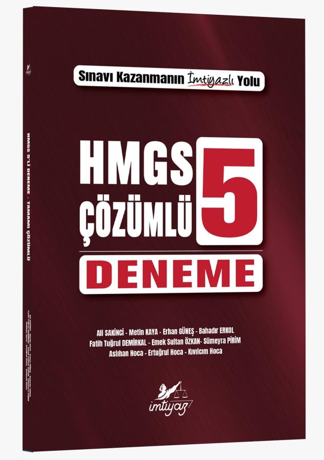 İmtiyaz HMGS 5Lİ DENEME İmtiyaz Yayıncılık