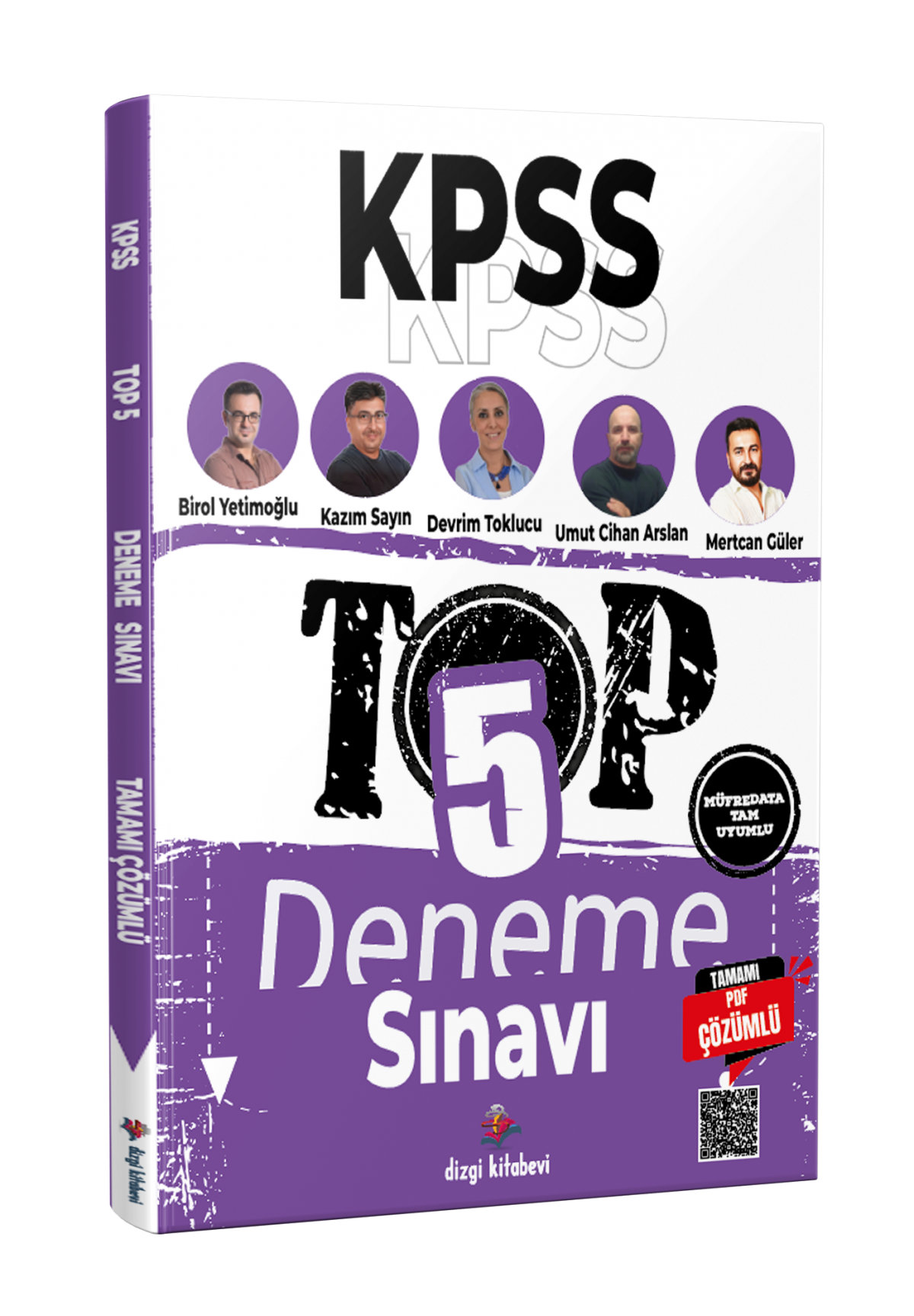 Dizgi Kitap 2026 KPSS TOP 5 Tamamı PDF Çözümlü Fasiküller Halinde 5 Deneme Sınavı
