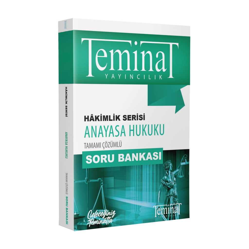 Teminat Hakimlik Serisi Anayasa Hukuku Soru Bankası