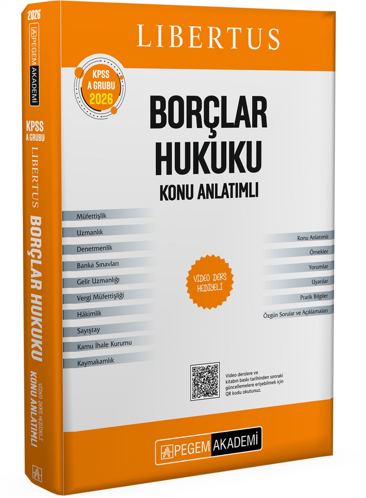 Pegem Akademi KPSS A Grubu Borçlar Hukuku Konu Anlatımlı