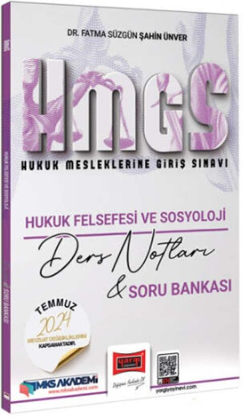Yargı Yayınları 2025 HMGS Hukuk Felsefesi ve Sosyoloji Ders Notları Soru Bankası
