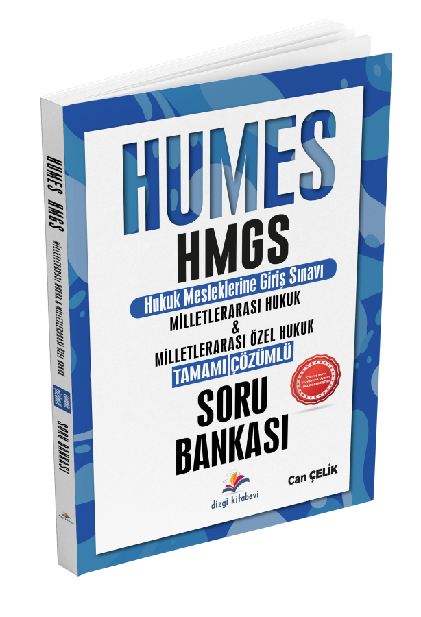 Dizgi Kitap Yayınları 2025 Humes HMGS Milletlerarası Hukuk & Milletlerarası Özel Hukuk Tamamı Çözümlü Soru Bankası
