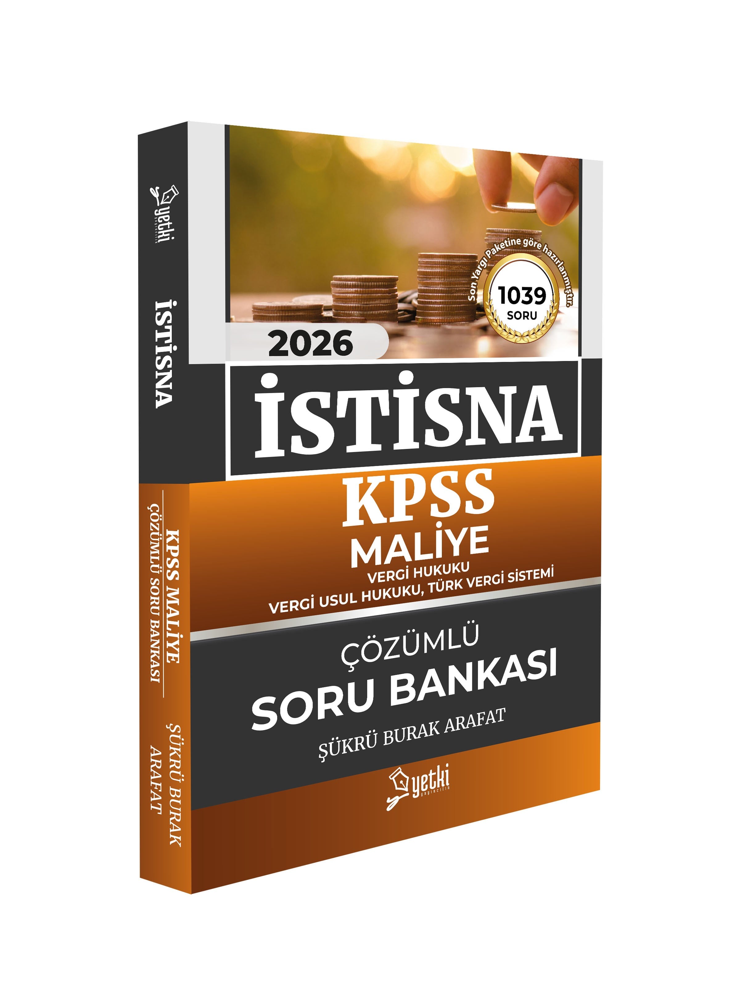 Yetki Yayınları 2026 İstisna KPSS A Grubu Maliye Çözümlü Soru Bankası