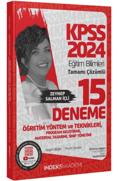 İndeks Akademi 2024 KPSS Eğitim Bilimleri Öğretim Yöntem Teknikleri ...