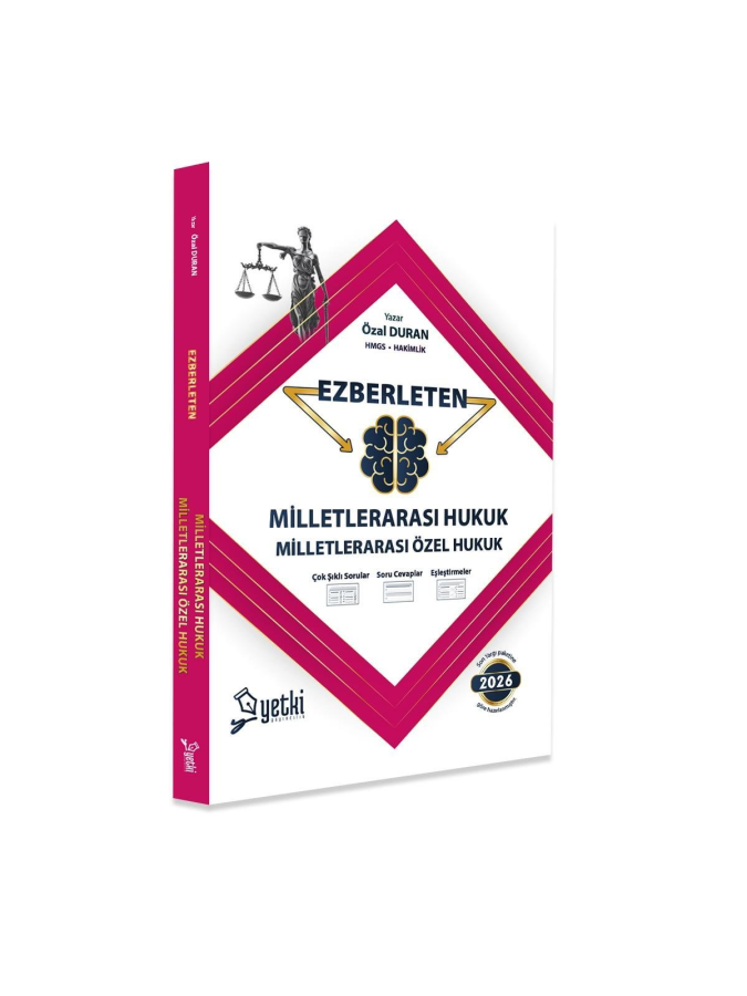 Yetki Yayınları 2026 Ezberleten Milletlerarası Hukuk ve Milletlerarası Özel Hukuku