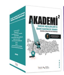 Akademi İdari Hakimlik Modüler Çözümlü Soru Bankası 2025