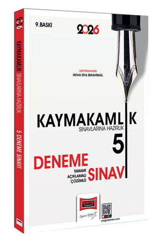 Yargı Yayınları 2026 Kaymakamlık Sınavlarına Hazırlık 5 Deneme Sınavı