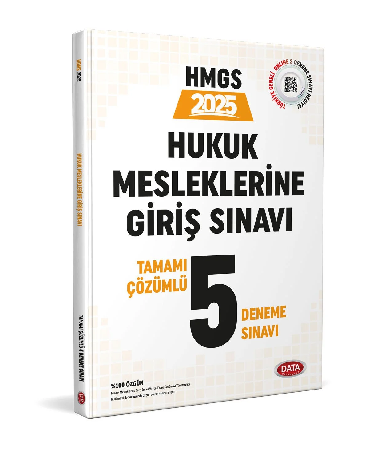 Data Yayınları 2025 Hukuk Mesleklerine Giriş Sınavı 5 Deneme Sınavı - Karekod Çözümlü