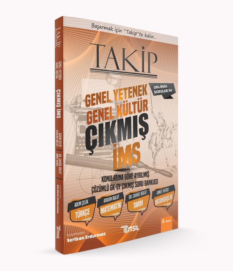 TAKİP GY-GK İMS Çıkmış Soru Bankası Temsil Kitap