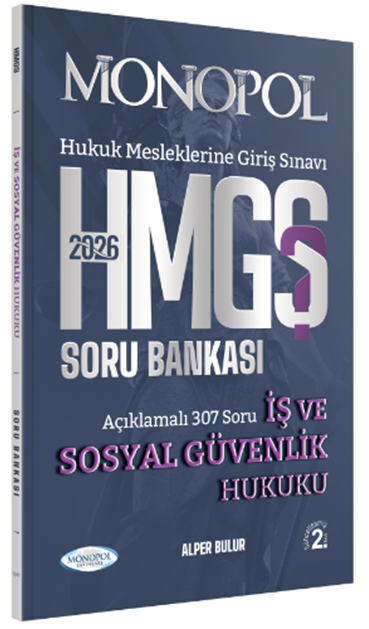 Monopol Yayınları 2026 HMGS İş ve Sosyal Güvenlik Hukuku Soru Bankası Alper Bulur