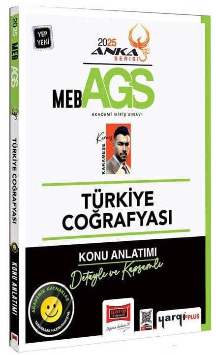 Yargı Yayınları 2025 MEB-AGS Anka Serisi Türkiye Coğrafyası Konu Anlatımı