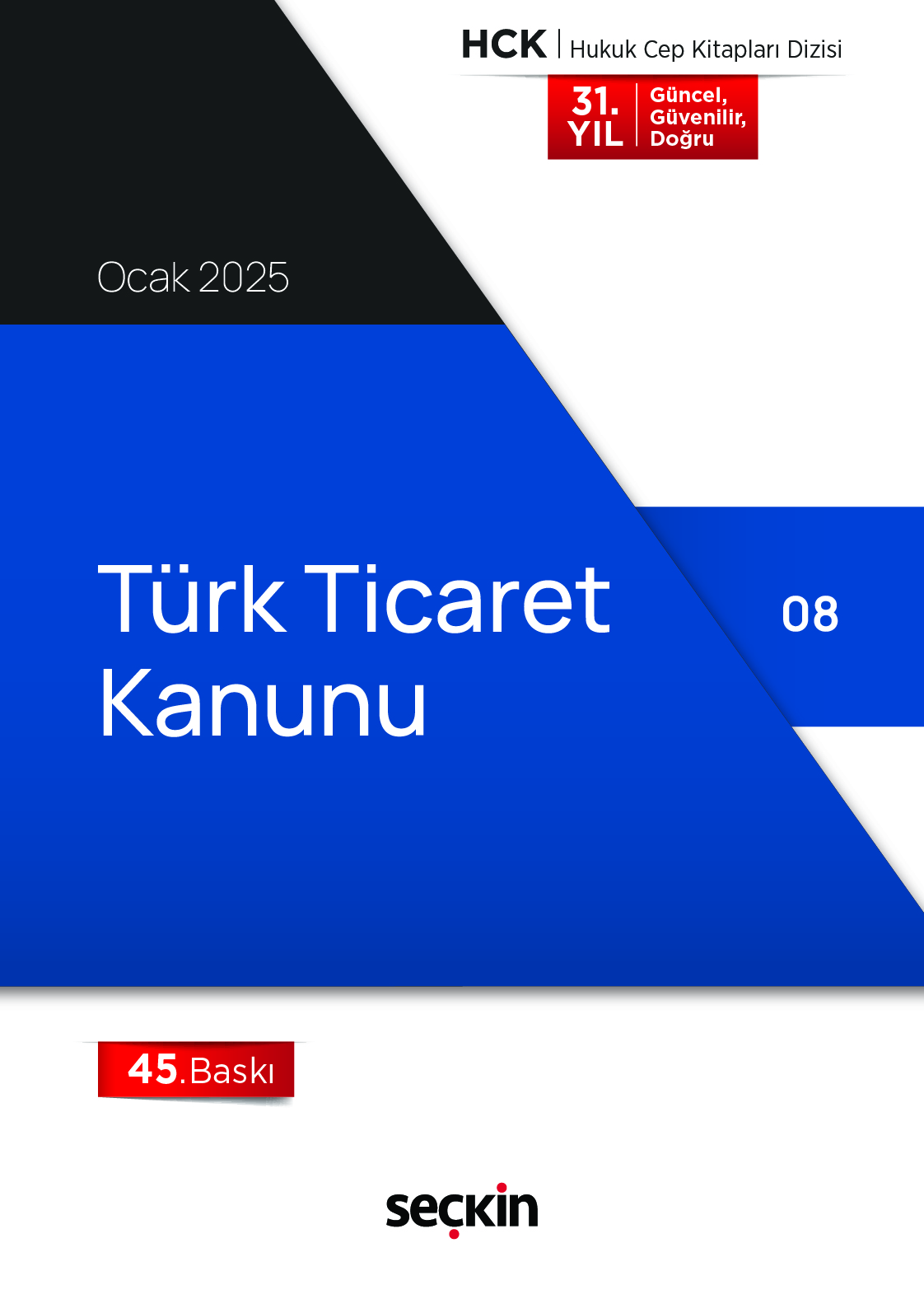 Seçkin Yayıncılık Türk Ticaret Kanunu (Cep Kitabı) Ocak 2025