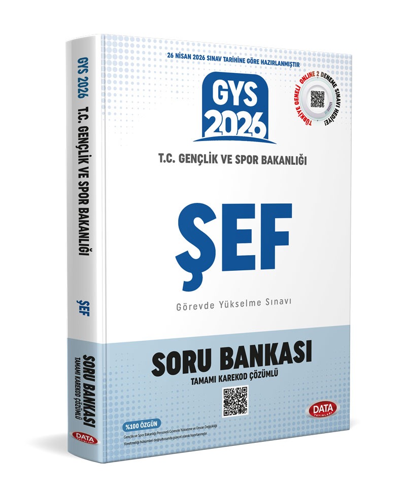 T.C. Gençlik ve Spor Bakanlığı Şef GYS Soru Bankası - Karekod Çözümlü