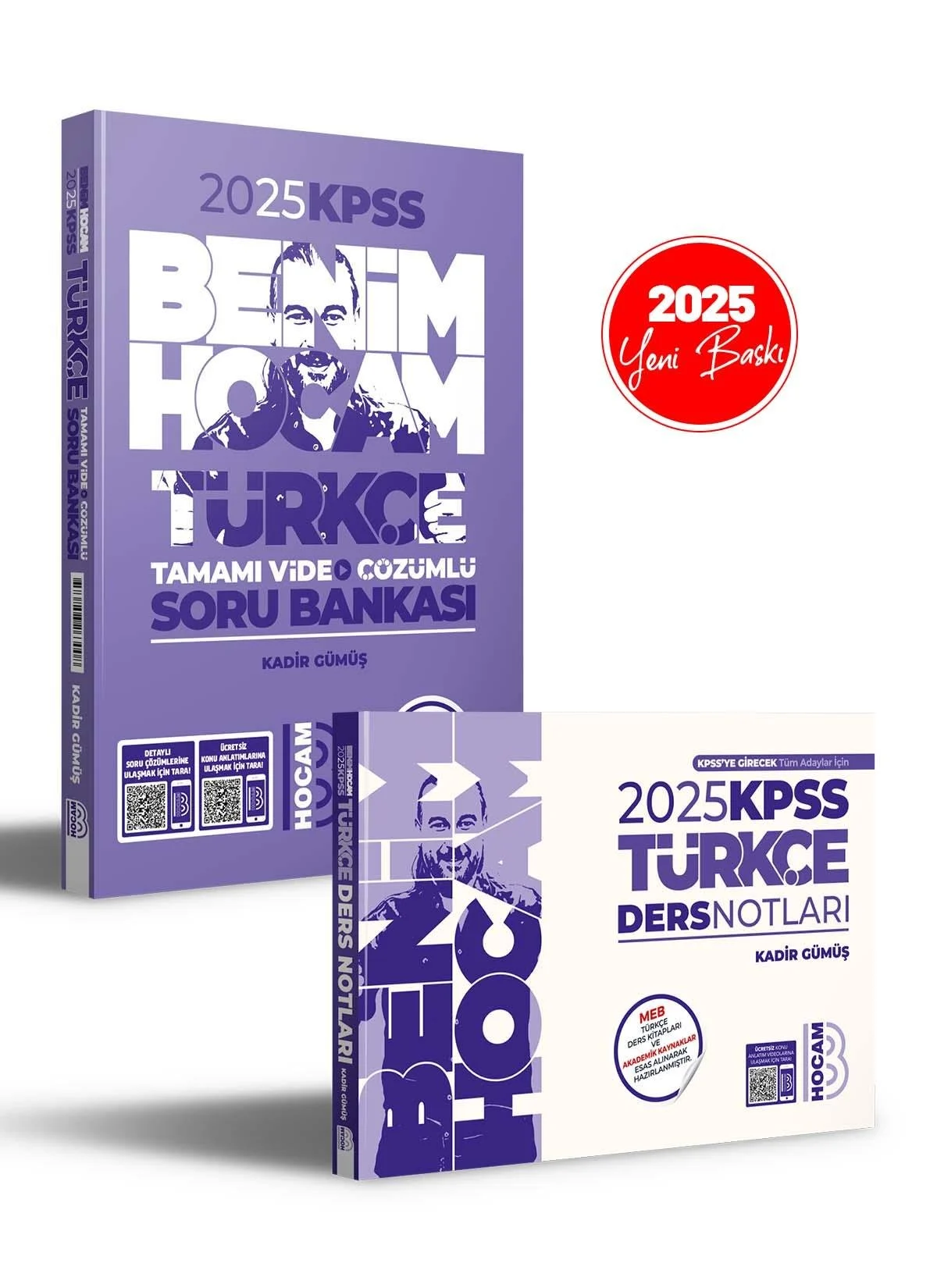 2025 KPSS Türkçe Ders Notları ve Tamamı Çözümlü Soru Bankası Seti Benim Hocam Yayınları