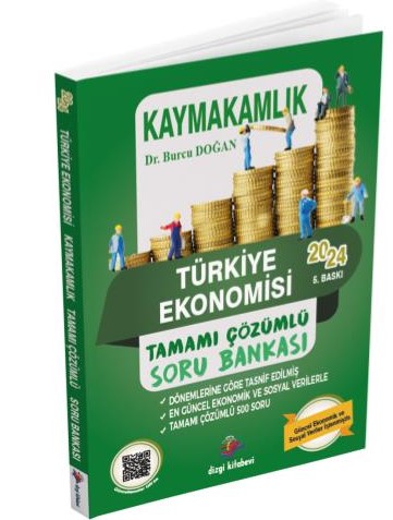 Dizgi Kitap Türkiye Ekonomisi Çözümlü Soru Bankası Burcu Doğan 2024