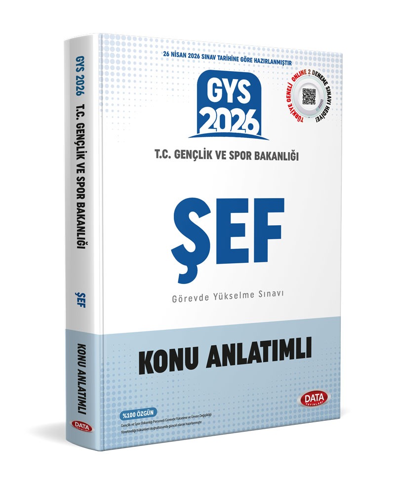 T.C. Gençlik ve Spor Bakanlığı Şef GYS Konu Anlatımlı