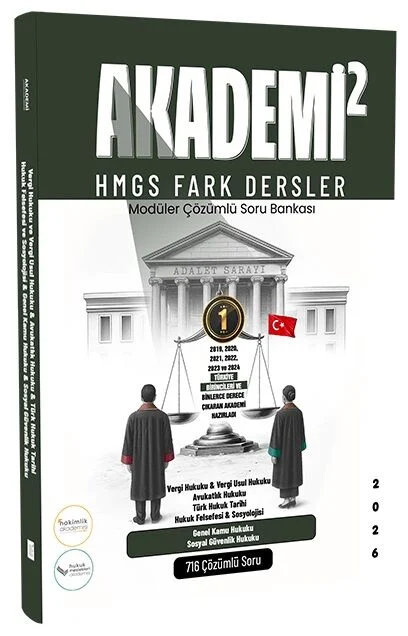 İlken 2026 Akademi HMGS Fark Dersleri Soru Bankası İlken Yayınları