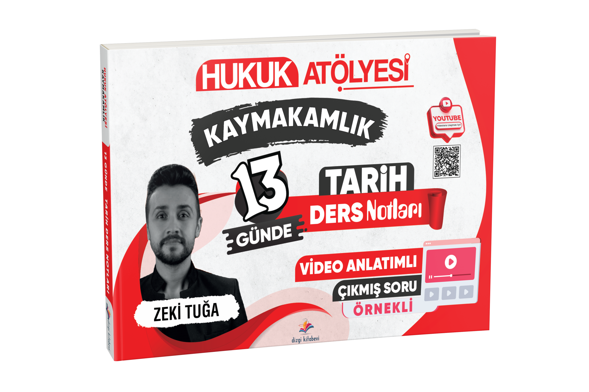 Dizgi Kitap Hukuk Atölyesi Kaymakamlık Çıkmış Soru Örnekli 13 Günde Tarih Ders Notları Zeki Tuğa