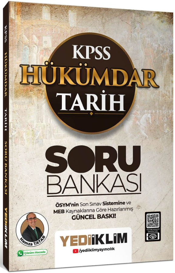 Yediiklim Yayınları KPSS Tarih Hükümdar Soru Bankası