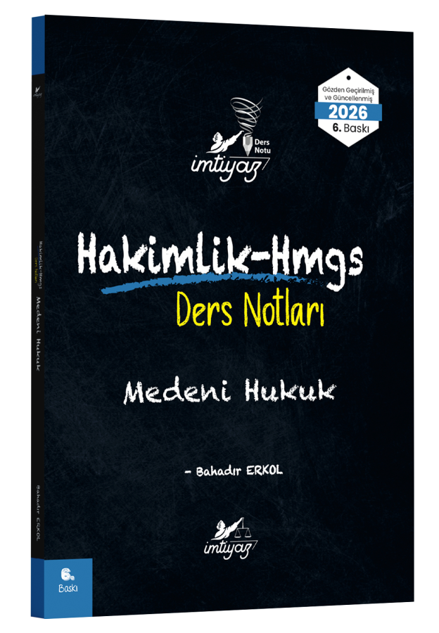 İMTİYAZ Medeni Hukuk Ders Notları Bahadır Erkol