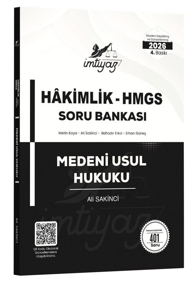 İMTİYAZ Medeni Usul Hukuku Soru Bankası 2026 ALİ SAKİNCİ Temsil Kitap