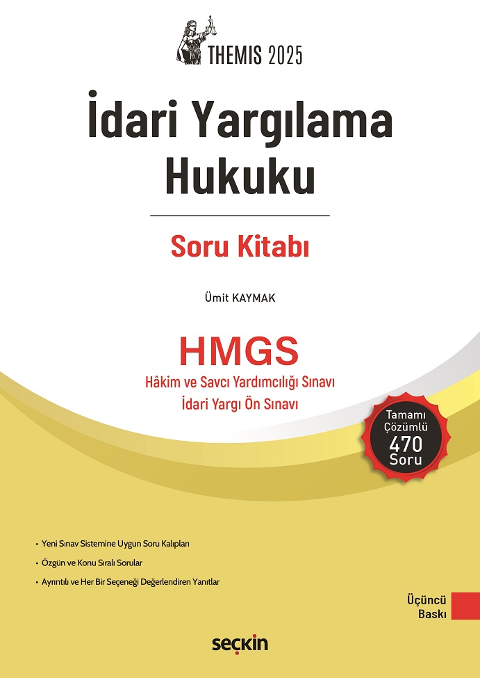 THEMIS  İdari Yargılama Hukuku Soru Kitabı Ocak 2025