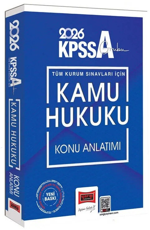 Yargı 2026 KPSS A Grubu Kamu Hukuku Konu Anlatımı Yargı Yayınları