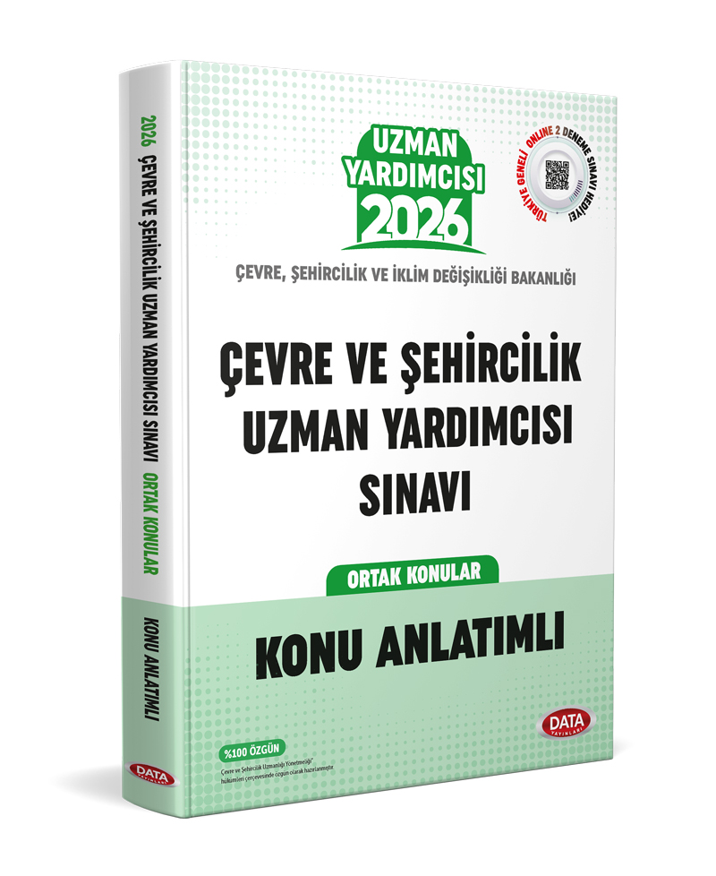 Çevre ve Şehircilik Bakanlığı Çevre ve Şehircilik Uzman Yardımcısı Sınavı Ortak Konular Konu Anlatımlı