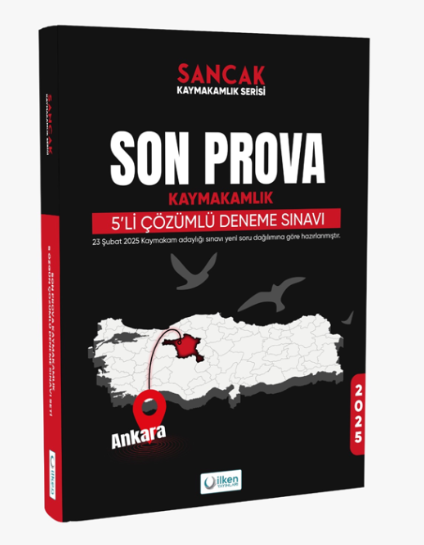 Sancak Son Prova Kaymakamlık 5 Çözümlü Deneme Sınavı