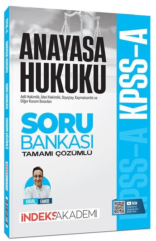 İndeks Akademi 2026 KPSS A Grubu Anayasa Hukuku Soru Bankası Çözümlü - Erdal Fanid İndeks Akademi Yayıncılık