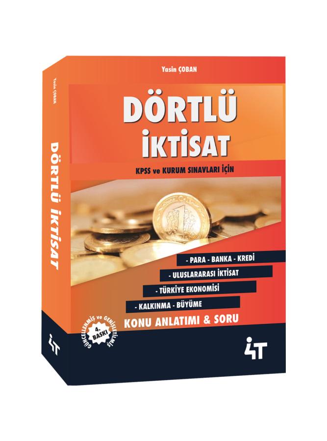 4T Yayınları Dörtlü İktisat Yasin Çoban 4T Yayınları