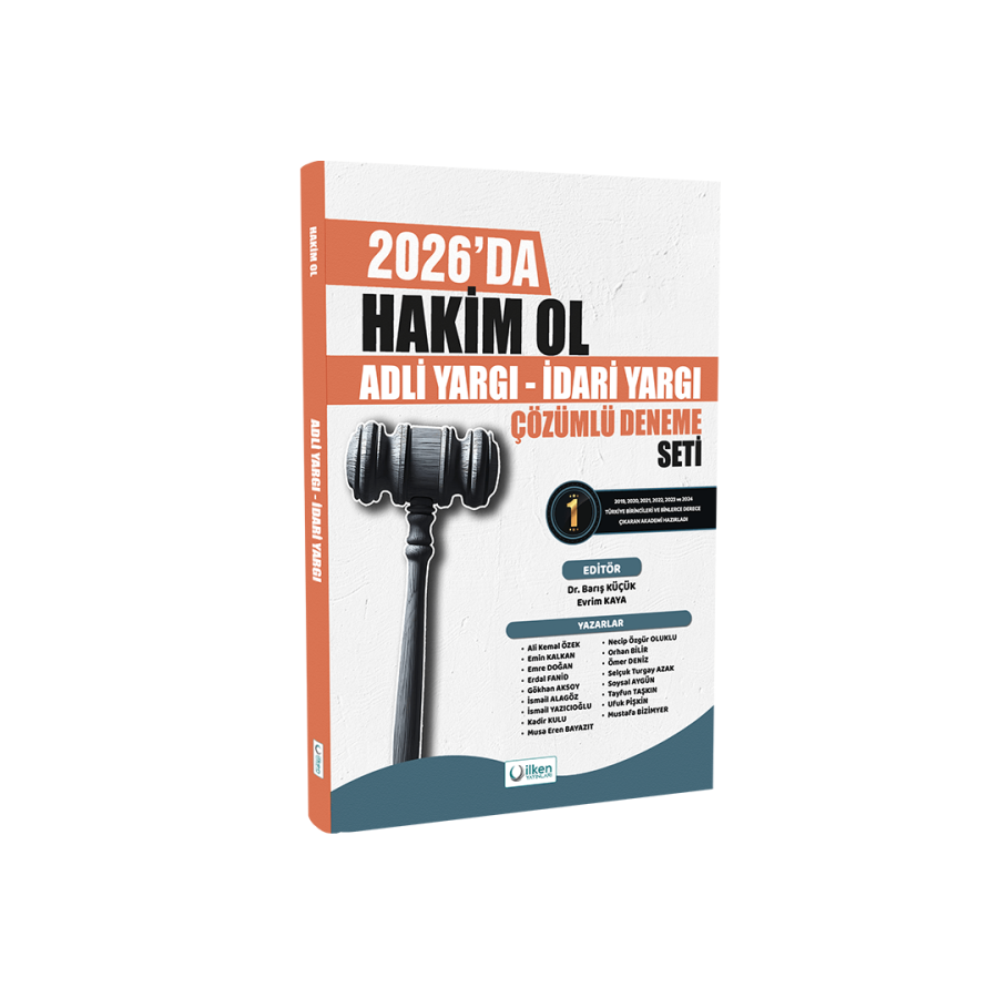 2026da Hakim Ol 5li Adli Yargı  İdari Yargı Çözümlü Deneme Seti