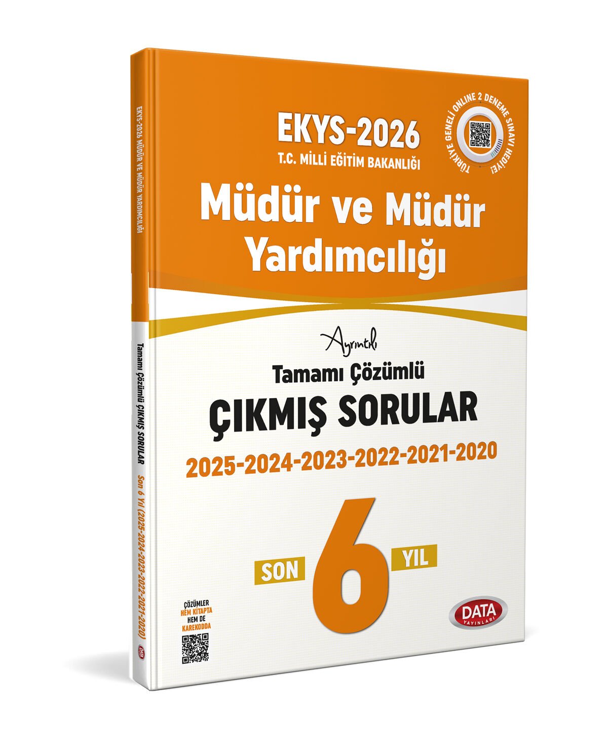 Data Ekys Müdür Ve Müdür Yard. Tamamı Çözümlü Son 6 Yıl Çıkmış Sorular