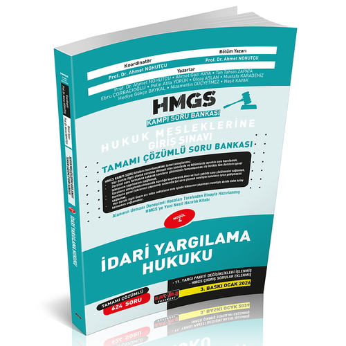 Savaş Yayınları HMGS Kampı İdari Yargılama Hukuku Soru Bankası Savaş Yayınları 2026
