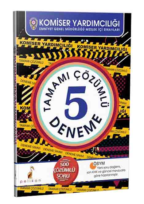 SÜPER FİYAT Komiser Yardımcılığı 5 Çözümlü Deneme Sınavı 2017