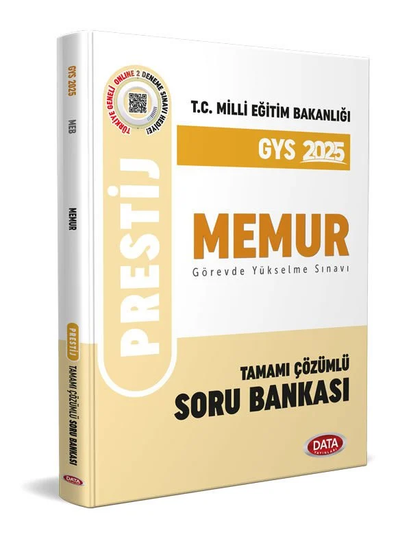 Milli Eğitim Bakanlığı Memur Tamamı Çözümlü GYS Soru Bankası Data Yayınları