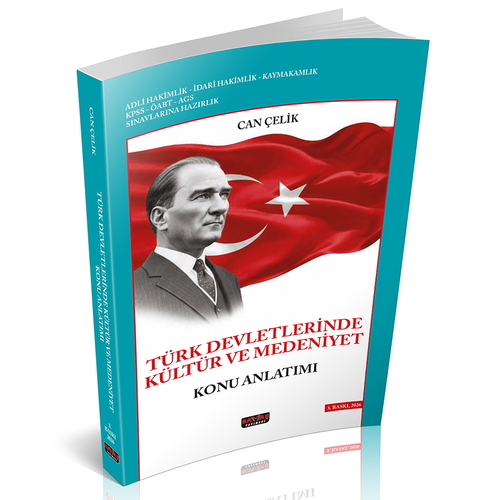 Savaş Yayınları Türk Devletlerinde Kültür ve Medeniyet Konu Anlatımı Can Çelik Savaş Yayınları 2026