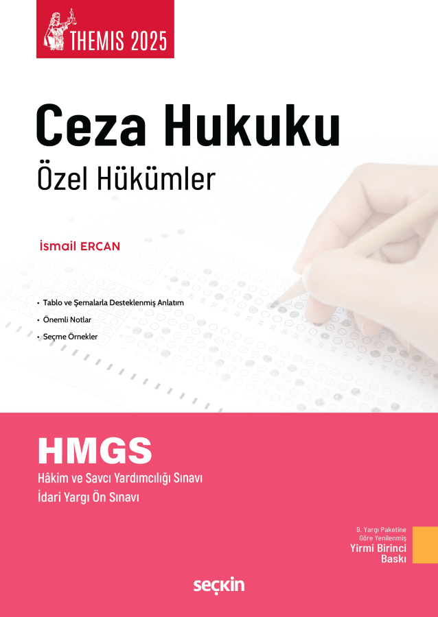 THEMIS Ceza Hukuku Özel Hükümler Konu Kitabı Ocak 2025