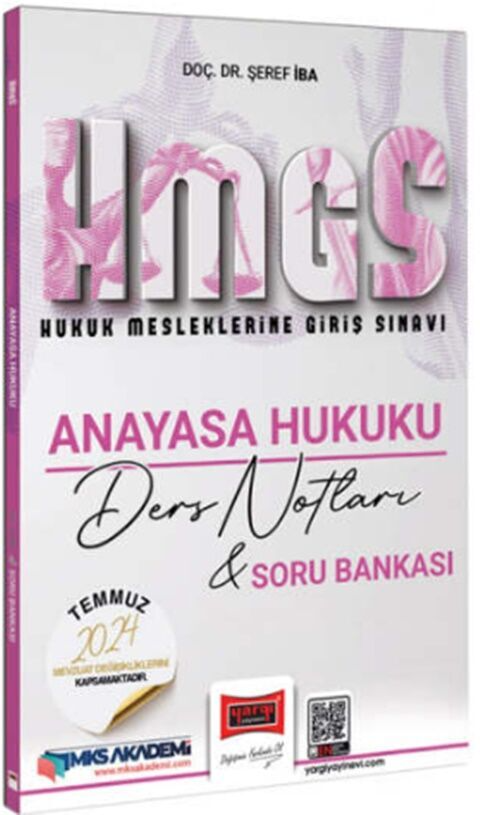 Yargı Yayınları 2025 HMGS Anayasa Hukuku Ders Notları Soru Bankası