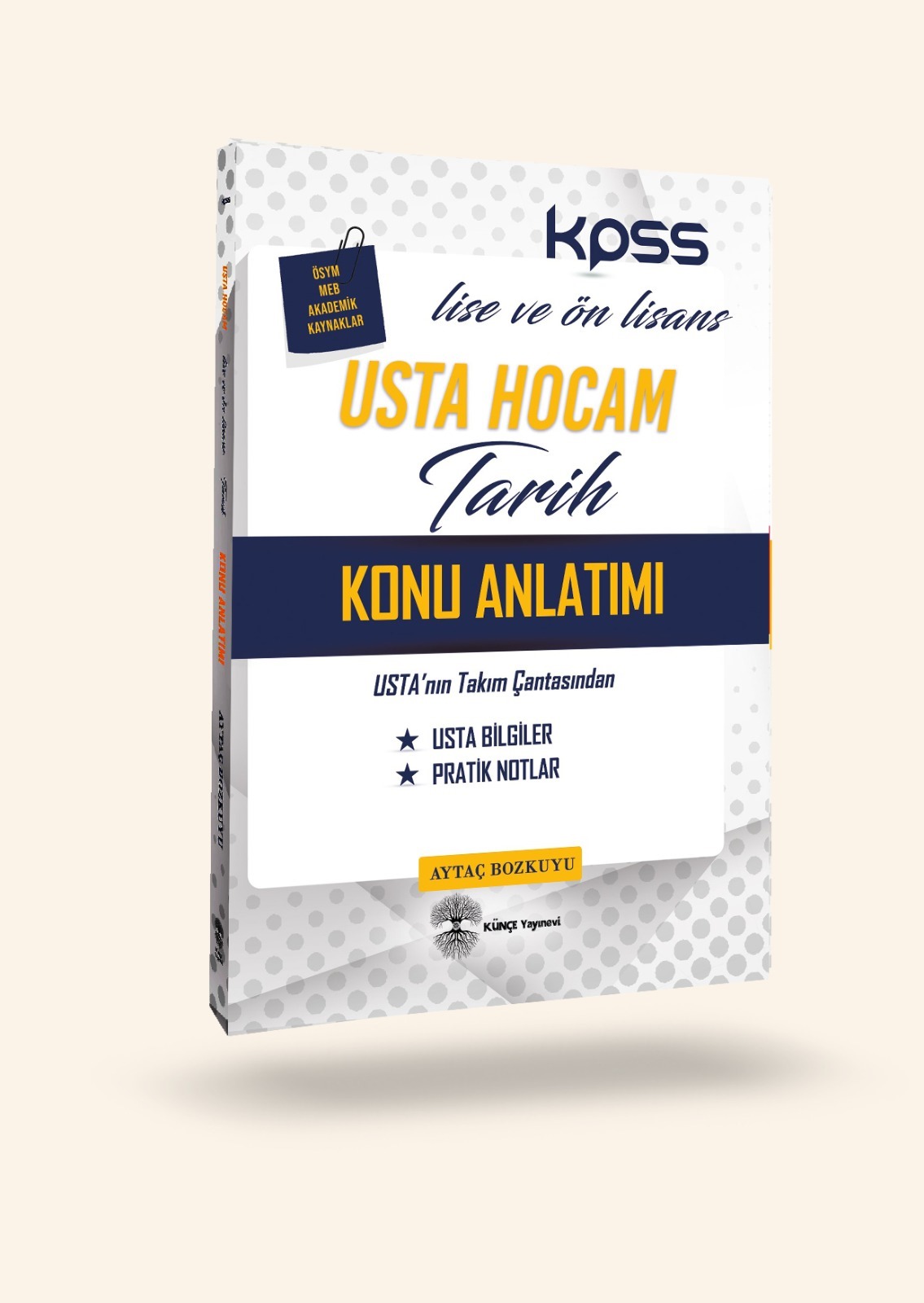 Usta Hocam KPSS Lise ve Ön Lisans Tarih Konu Anlatımı 2024 Künçe Yayınları