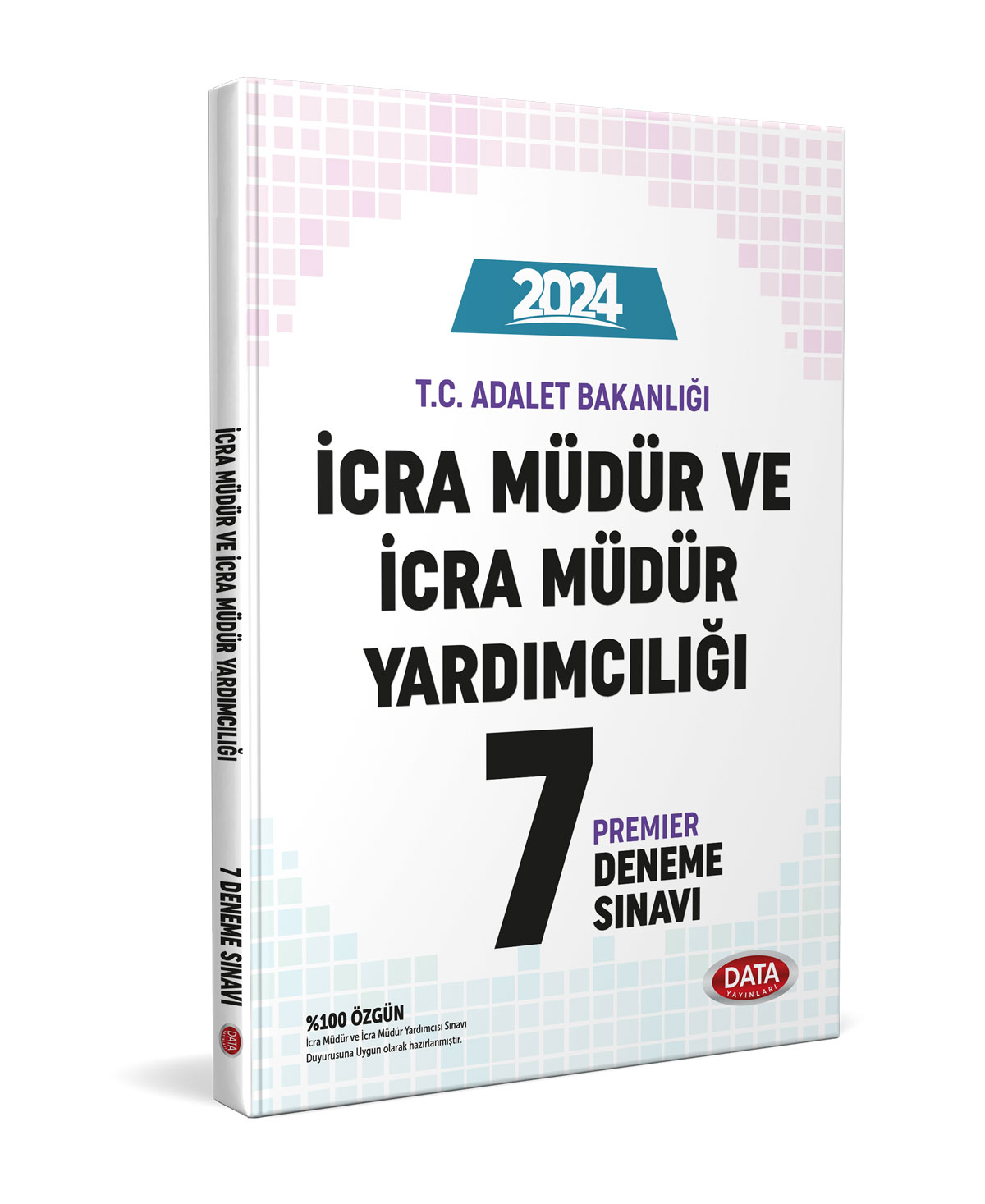 Data Yayınları T.C. Adalet Bakanlığı İcra Müdür ve Müdür Yardımcılığı 7 Deneme Sınavı 2024
