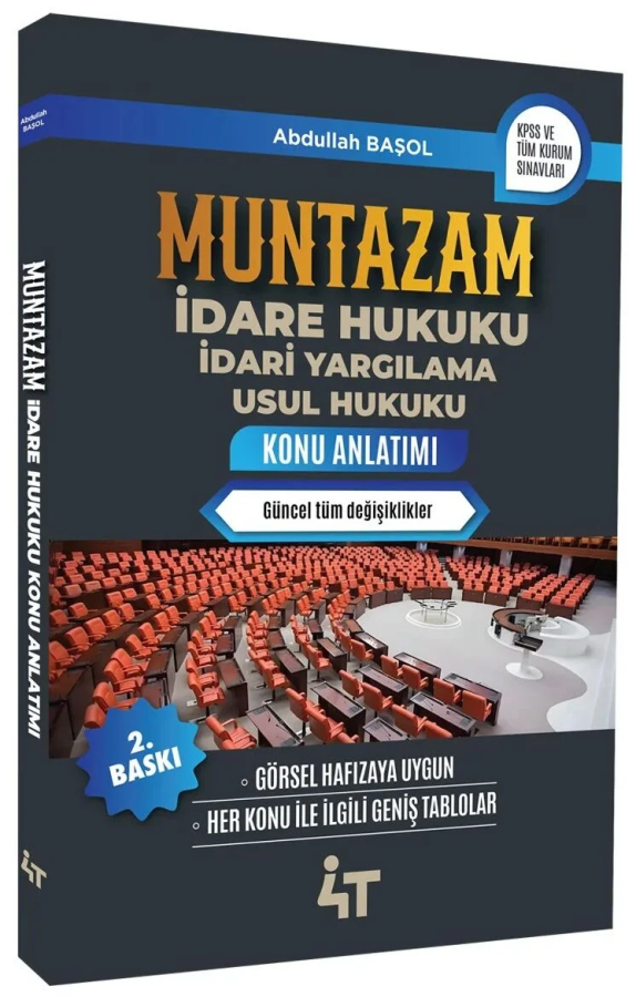 MUNTAZAM İdare Hukuku Konu Anlatımı Abdullah Başol 4T Yayınları