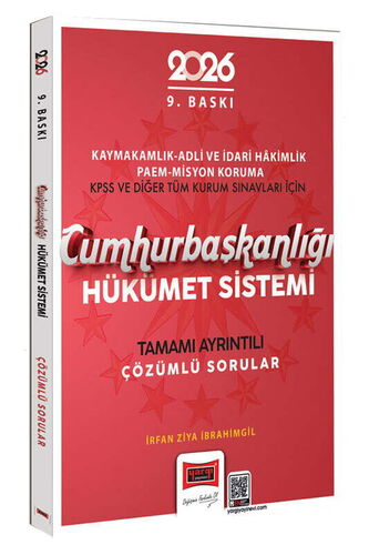 Yargı Yayınları 2026 Kaymakamlık-Adli ve İdari Hakimlik-Paem-Misyon Koruma-KPSS ve Diğer Tüm Kurum Sınavları İçin Cumhurbaşkanlı