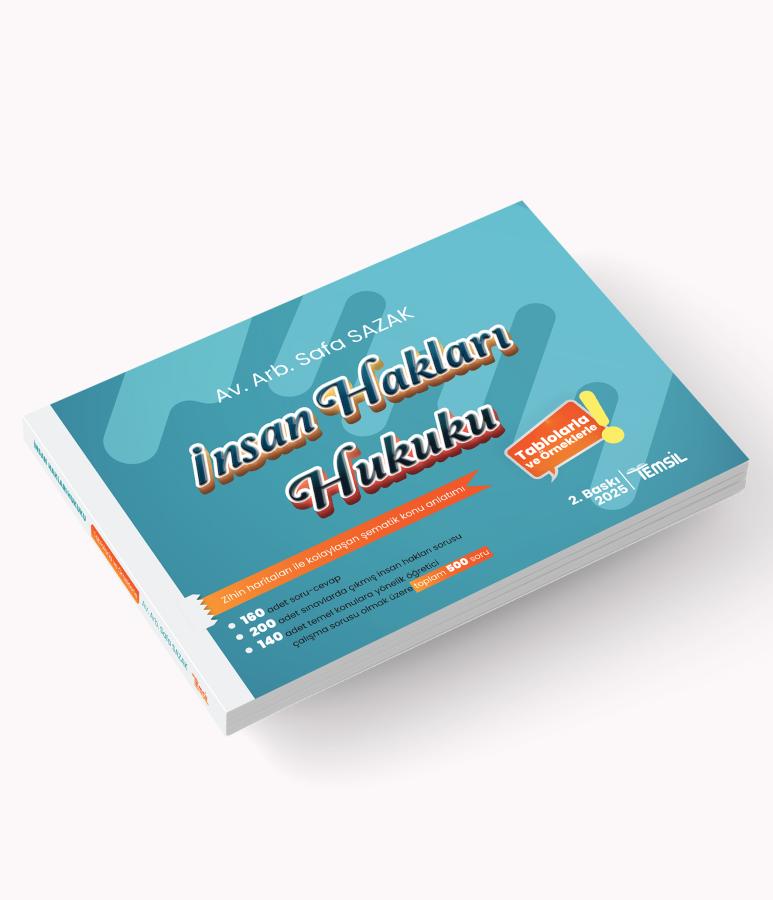 İnsan Hakları Hukuku Tablolarla ve Örneklerle Konu Anlatımı Safa Sazak Temsil Kitap