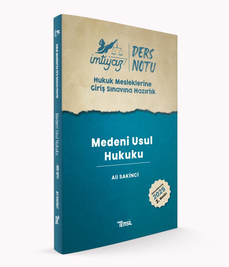 HMGS Medeni Usul Hukuku Ders Notu ALİ SAKİNCİ Temsil Kitap