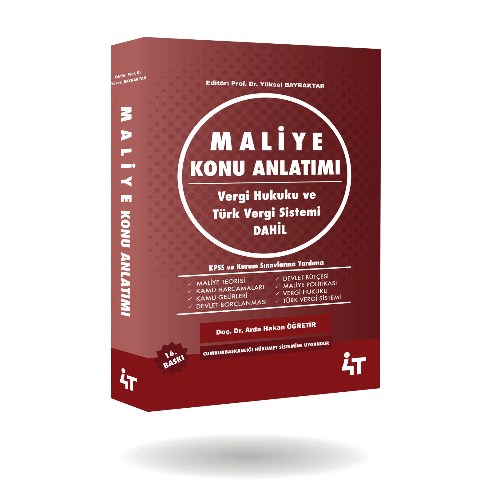 4T Yayınevi Maliye Konu Anlatımı 16. Baskı Yüksel Bilgili