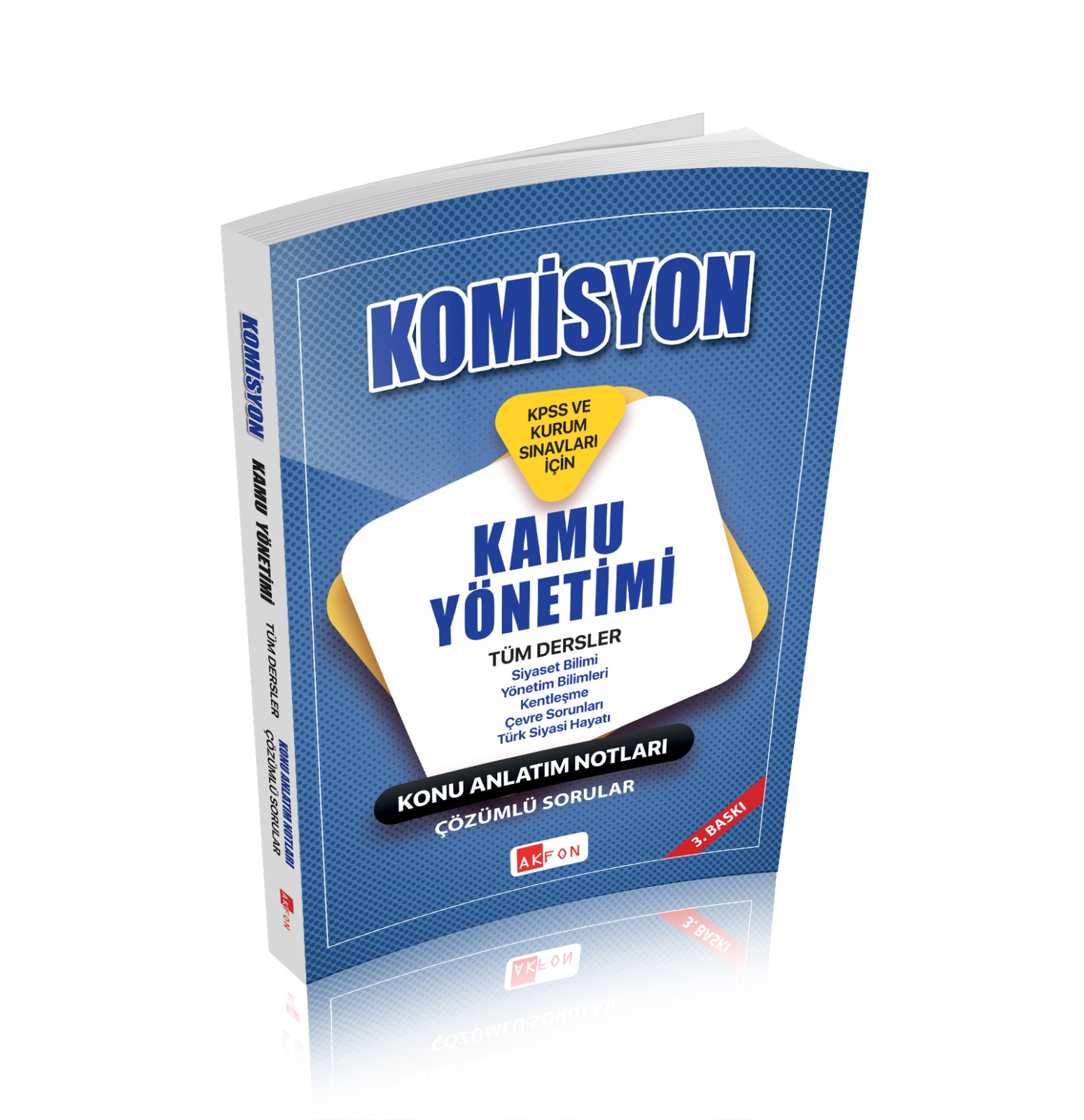 Komisyon Kamu Yönetimi Tüm Dersler Konu Anlatım ve Çözümlü Sorular 2026 3. Baskı